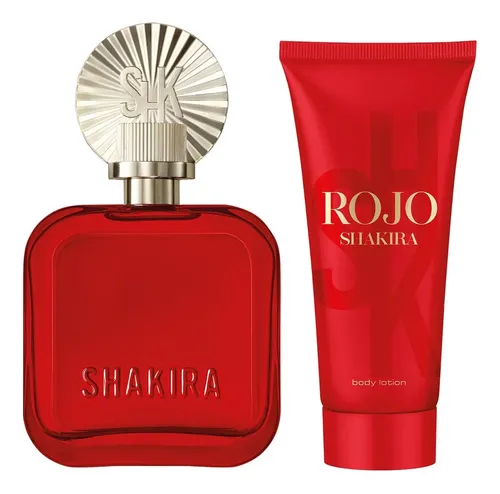 Estuche Perfume Mujer Shakira Rojo Edp 80ml