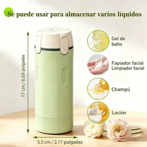 Set 4 Botellas Recargables Viaje 30 Ml Con Dispens