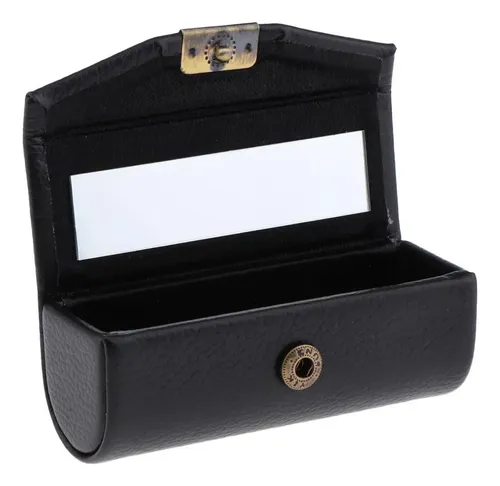 De Armazenamento De Maquiagem Vintage Com Para Todas Preto
