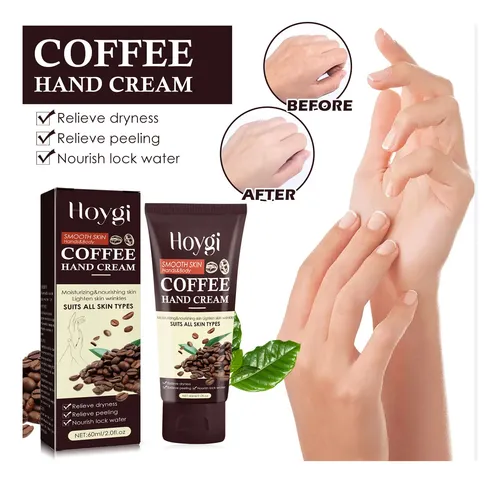 Hy/ Crema De Manos Hoygi Coffee Para Piel Seca Y Agrietada