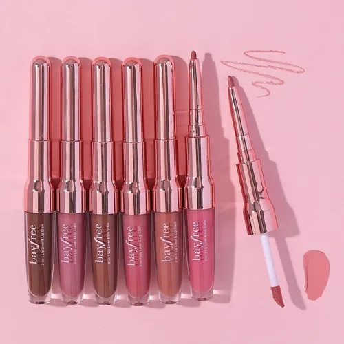 Delineador Y Tinte Labios 2 En 1 Bayfree, Alta