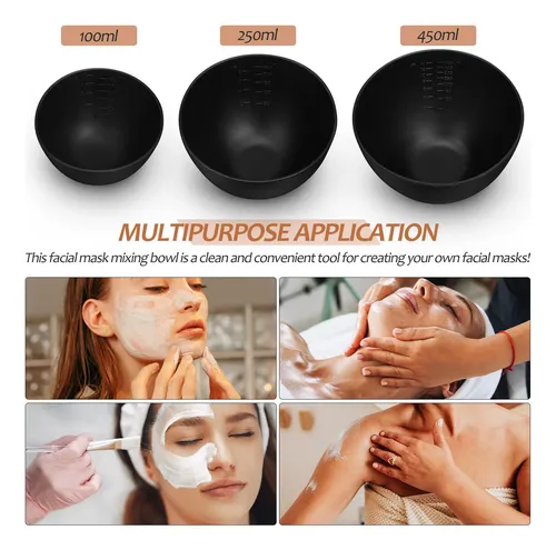 Ik, Mascarilla Facial De Silicona Diy, Cuenco Para Mezclar