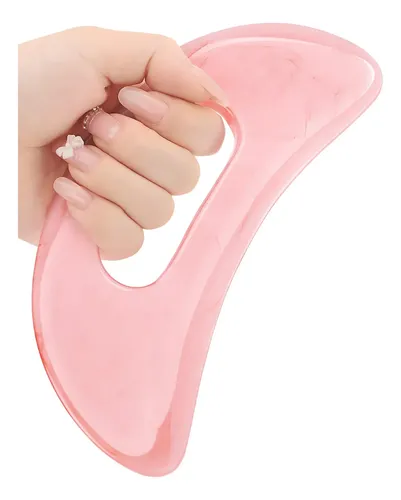 Herramienta De Masaje De Resina Gua Sha Qiifaiikooii, 18 Cm,