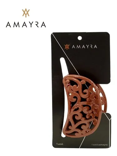 Broche Gancho Para Pelo Amayra Policarbonato 67.h7099