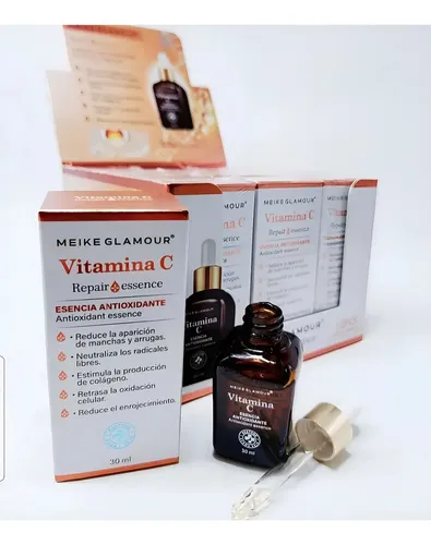 Serum Vitamina C Reparadora Antioxidante 30ml Todo Tipo De Piel Día/noche