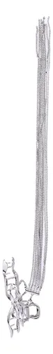 Pinza Larga Con Borla Y Pinza Para El Pelo Con Diamantes De