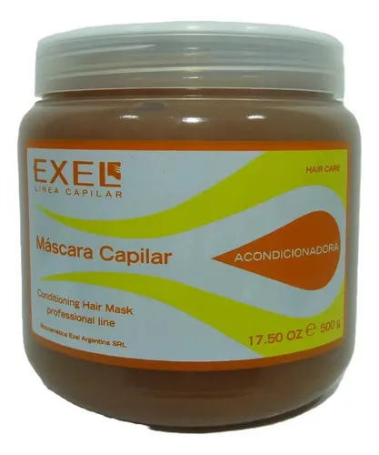 Mascara Capilar Exel Pelo Anti Frizz Con Keratina 1 Kg