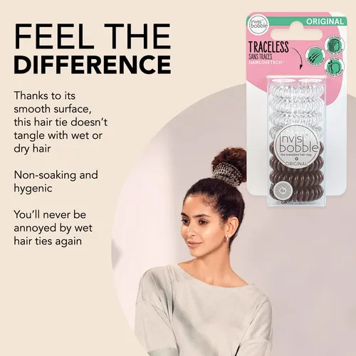 ..ligas Para El Cabello Invisibobble Original Traceless Spir