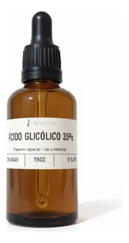 Acido Glicolico 35% Manchas Peeling Quimico 15cc Arvensis