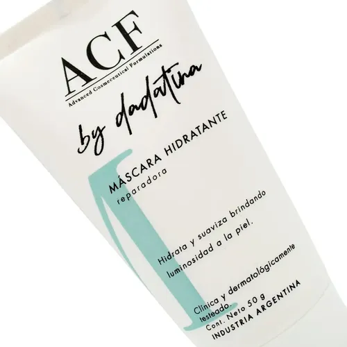 Acf By Dadatina Máscara Facial Hidratante Reparadora Local
