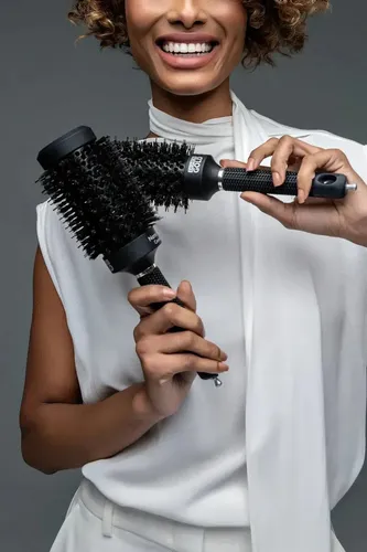 Kit 5 Cepillos De Cabello Profesionales Stylist – Fashion Gold Color Negro