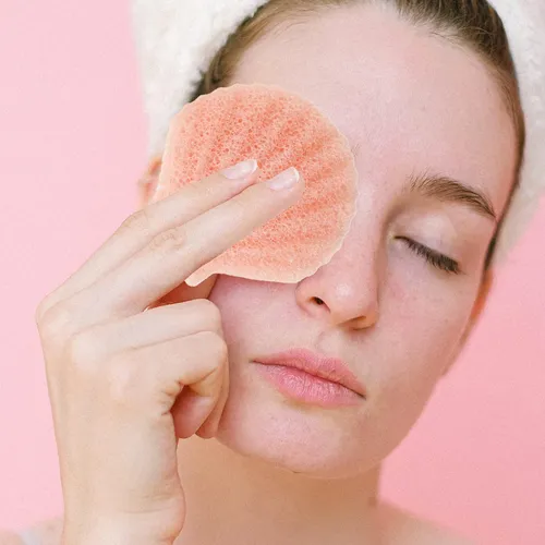 Esponja Exfoliante Facial Que Elimina El Exceso De Grasa