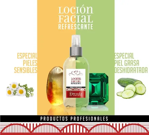 Locion Facial Refrescante Piel Sensible Ambar X 500ml