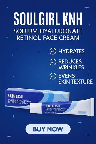 Crema Facial Ácido Hialurónico Retinol 30g Soulgirl Knh
