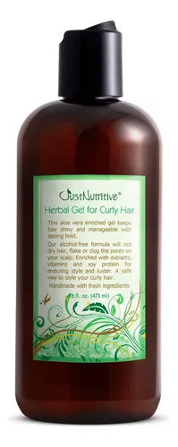 Gel Para El Cabello Just Nutritive Herbal Para Cabello Rizad