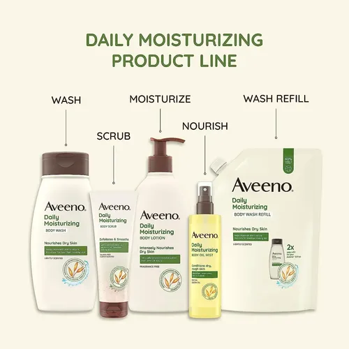 Aveeno Gel Corporal Hidratante Diario Para Pieles Secas Y Se