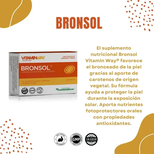 Bronceado Especial Sano Y Natural Sin Naranjas Bronsol X2
