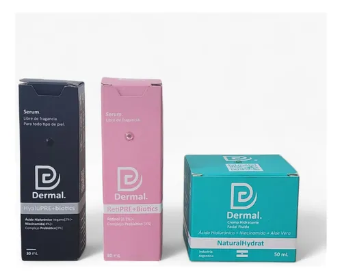Kit Rutina Doble Serum+crema Retinol/hialurónico/vitamina C