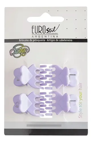 Hebilla Broche De Pelo Corazon Mini Eurostil X16 50077