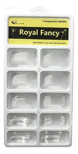 Tips Para Uñas Medianos X100 Blanco Natura Transparente U32