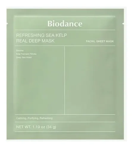 Biodance Mascarilla Refrescante De Alga Real Deep Mask