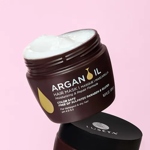 Mascarilla Capilar Luseta Con Aceite De Argán, Acondicionado