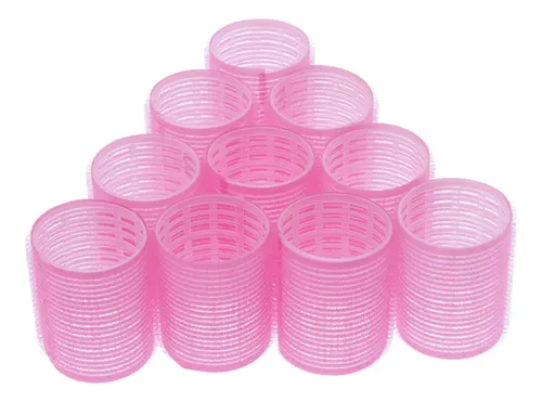 Herramientas De Peinado 10x Rosa 48mm