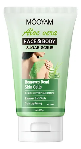 Exfoliante Corporal Y Facial Con Aloe Vera, Lavado Facial .