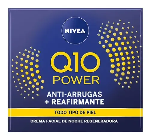 Nivea Crema Facial Antiarrugas Noche Q-10 Power 50 Ml