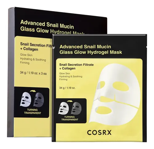 Mascarillas Cosrx Advanced Snail Mucin Glass Glow X3
