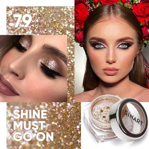 Sombra De Ojos Con Brillo Sinart Glitter Star Powder 0.53 Oz