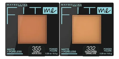 Polvo Prensado Matte+poreless Fit Me Maybelline Coco &