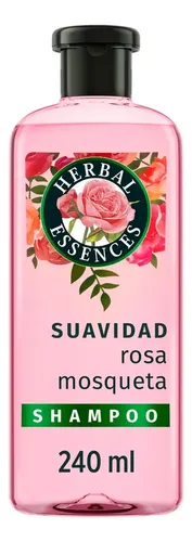 Shampoo Suavidad Rosa Mosqueta Herbal Essences 240 ml