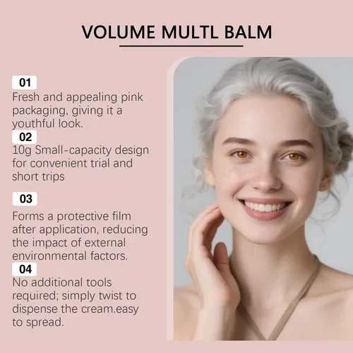 Generic Bálsamo Labial Colágeno Rosa Volume Multi