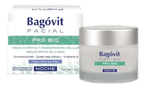 Bagóvit Facial Pro Bio Crema Nutritiva Regeneradora De Noche