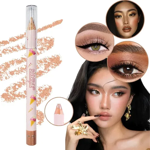 Lapiz Iluminador Sombra En Glitter P/ Ojos Saniye Make Up X6