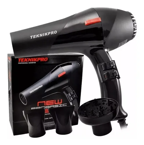 Secador De Pelo Profesional New Pro Basic 2600 Teknikpro