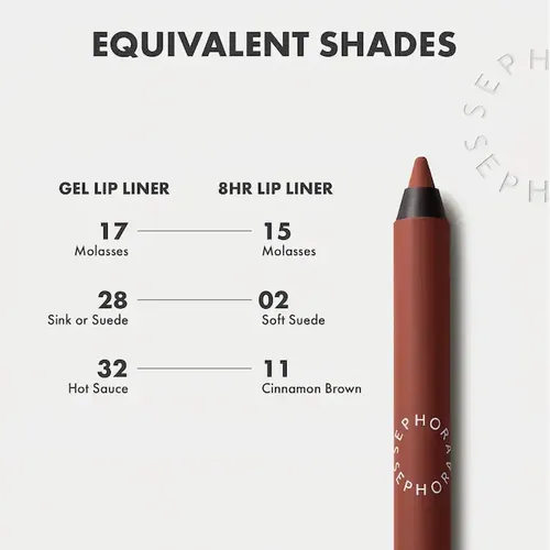 Delineador De Labios Sephora 8h Larga Duración 08 Beige