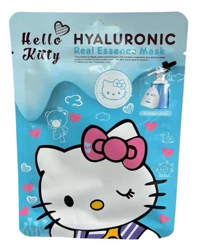 Mascarilla Facial Acido Hialuronico Hello Kitty Coreana Tipo De Piel Todo Tipo De Piel