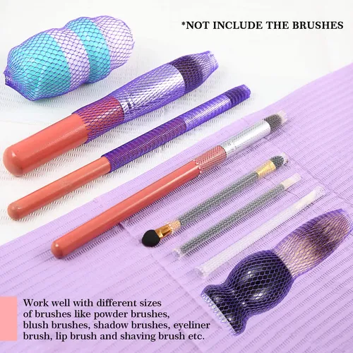 Set De Protectores Para Brochas De Maquillaje Bysiter Con Fu