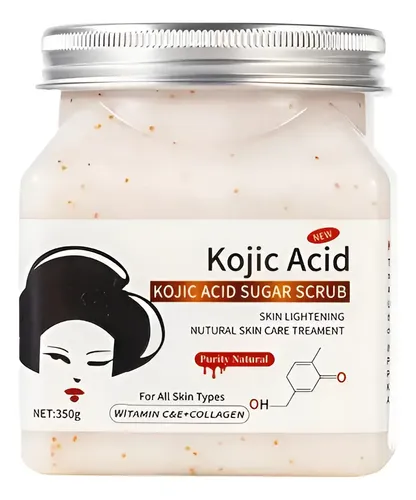 Exfoliante Corporal Kojic Acid Sugar Scrub Blanqueador 350g