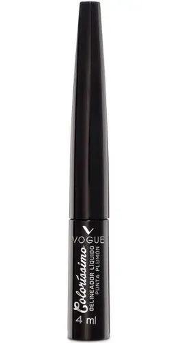 Delineador De Ojos Liquido Vogue Colorissimo Waterproof