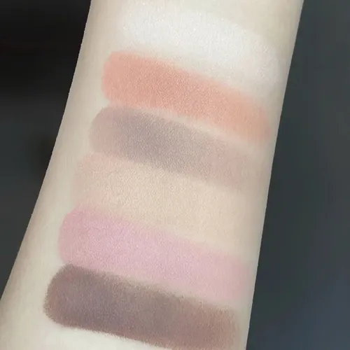 Paleta 6 En 1 De Sombras, Rubor, Iluminador Y Contorno