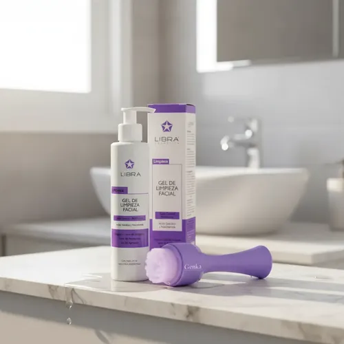Gel Limpieza Facial Grasa Sebo Niacinamid 200 +cepillo Libra
