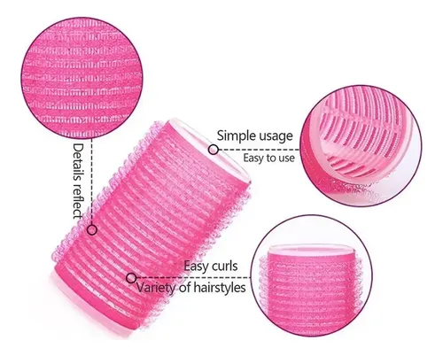 36 Rollos Mágicos Para Cabello Rizado A.