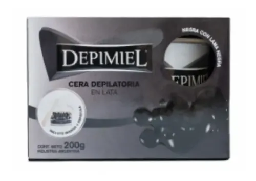 Cera Depiladora Depimiel Lata Estuche 200g Vegetal