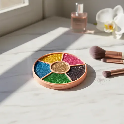 Paleta De Sombras Glitter Cremoso Eyeshadow Gliter Gel