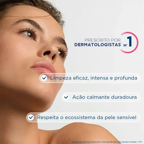 Agua Micelar Desmaquillante Calmante Sensibio H2o