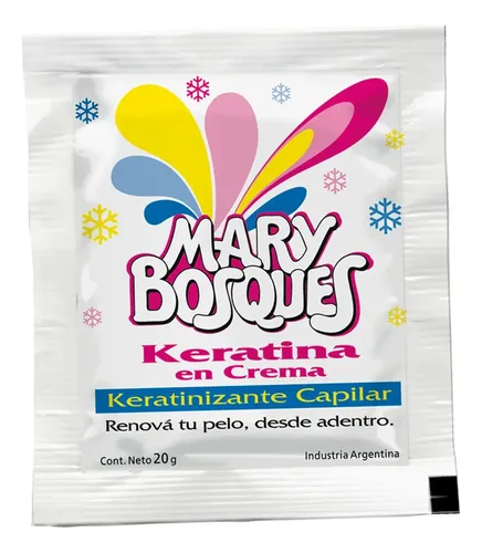 Mary Bosques Keratina Crema Cabello Sachets 20g Caja X36