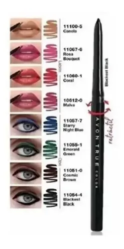 Lapiz Delineador Retractil Labios Avon Glimmerstick Coral